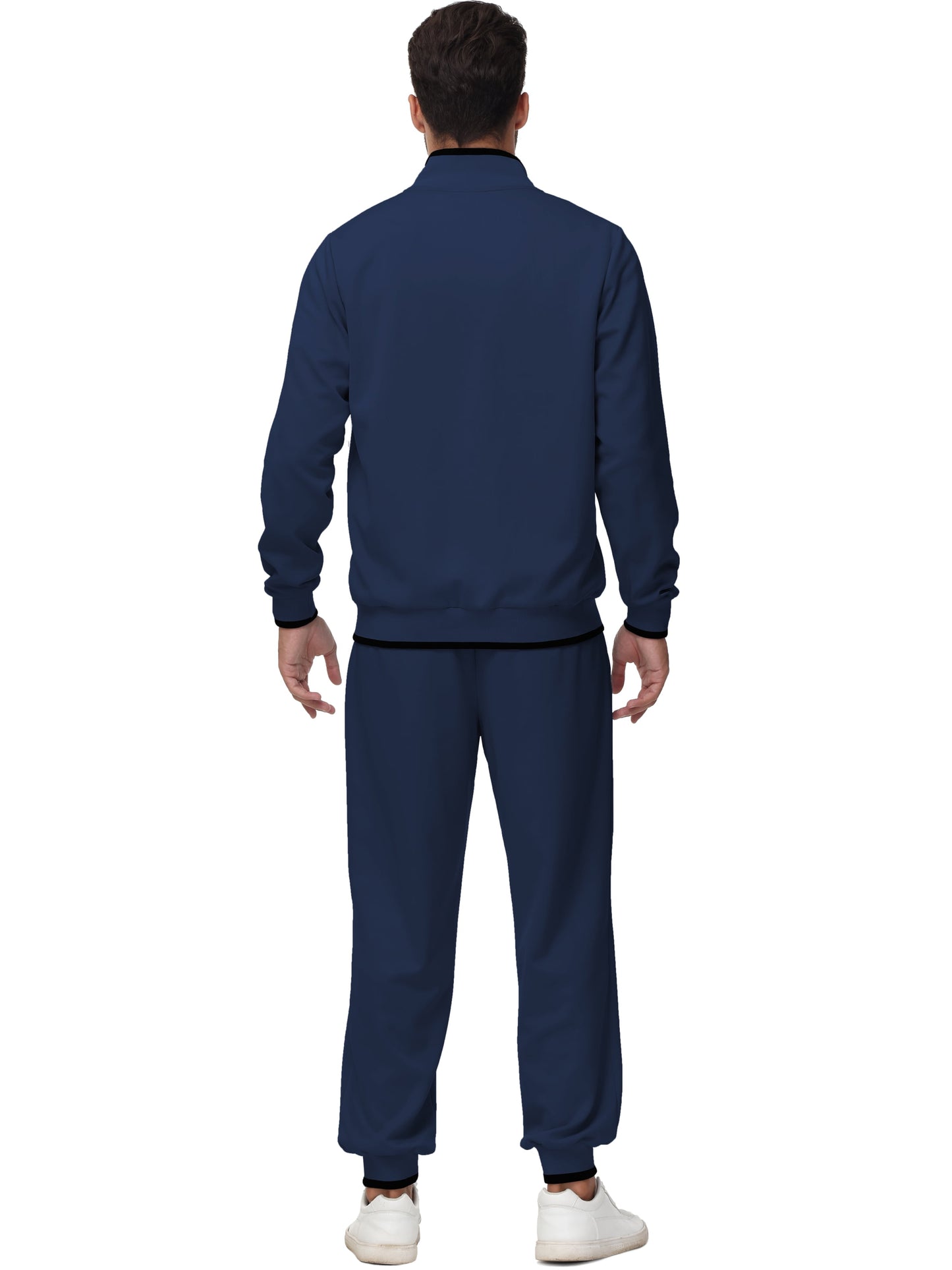 Men'S Tracksuits Sweatsuits for Men Set Track Suits 2 Piece Casual Athletic Jogging Warm up Full Zip Sweat Suits Darkgrey M
